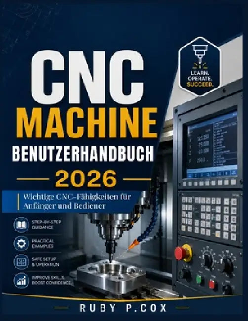 CNC Machine Benutzerhandbuch 2026: Wichtige CNC-Fähigkeiten für Anfänger und Bediener by Ruby P. Cox