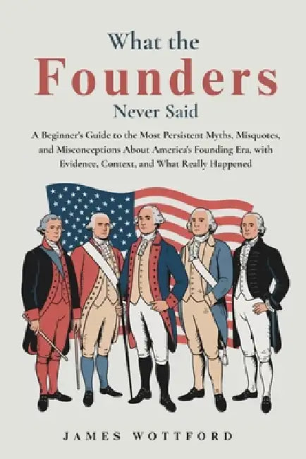 What the Founders Never Said: A Beginner's Guide to the Most Persistent Myths, Misquotes, and Misconceptions About America's Founding Era, with Eviden by James Wottford