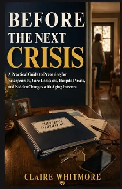 Before the Next Crisis: A Practical Guide to Preparing for Emergencies, Care Decisions, Hospital Visits, and Sudden Changes with Aging Parents by Claire Whitmore