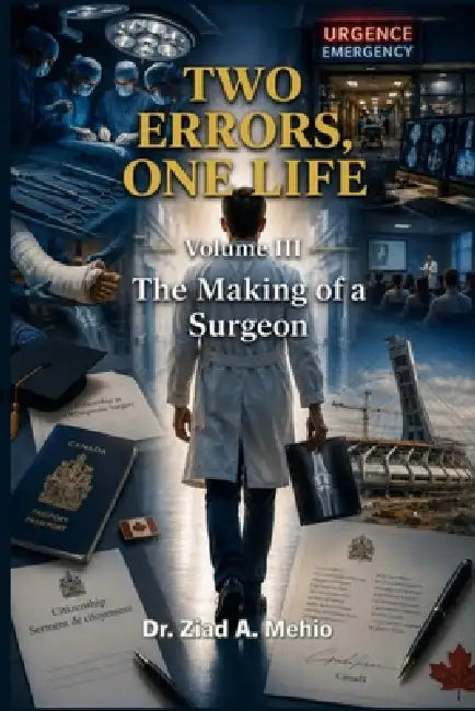 Two Errors, One Life: Volume III The Making of a Surgeon by Ziad Anis Mehio