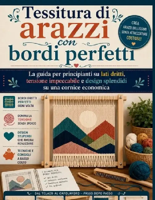 Tessitura di arazzi con bordi perfetti: La guida per principianti su lati dritti, tensione impeccabile e design splendidi su una cornice economica by Craft Logan, Regina Xander