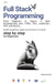 Full Stack Programming: Build complete applications from scratch by Gustavo Arias