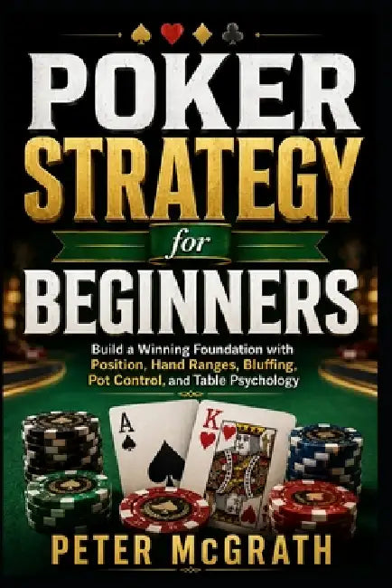 Poker Strategy for Beginners: Build a Winning Foundation with Position, Hand Ranges, Bluffing, Pot Control, and Table Psychology by Peter McGrath