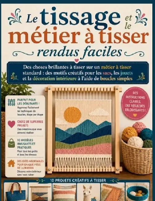 Le tissage et le métier à tisser rendus faciles: Des choses brillantes à tisser sur un métier à tisser standard: des motifs créatifs pour les sacs, le by Vertex Gable, Regina Xander
