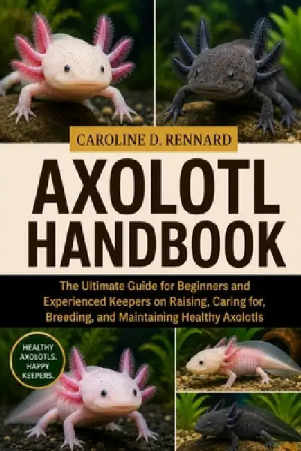 Axolotl Handbook: The Ultimate Guide for Beginners and Experienced Keepers on Raising, Caring for, Breeding, and Maintaining Healthy Axolotls by Caroline D. Rennard