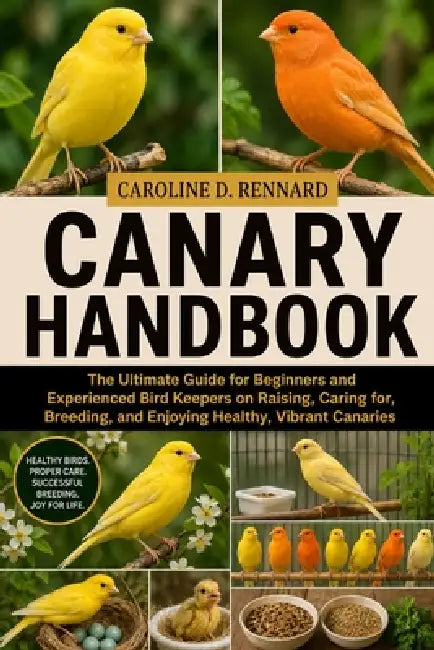Canary Handbook: The Ultimate Guide for Beginners and Experienced Bird Keepers on Raising, Caring for, Breeding, and Enjoying Healthy, Vibrant Canarie by Caroline D. Rennard