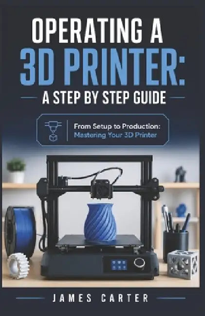 Operating a 3D Printer: A STEP BY STEP GUIDE: From Setup to Production: Mastering Your 3D Printer by James Carter