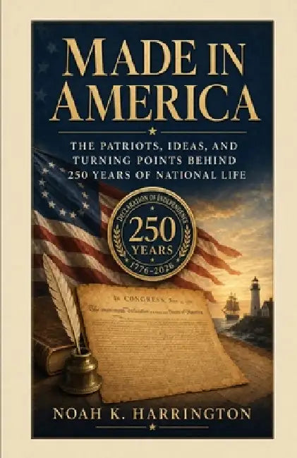 Made in America: The Patriots, Ideas, and Turning Points Behind 250 Years of National Life by Noah K. Harrington