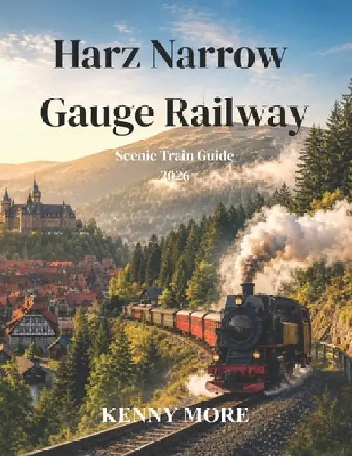 Harz Narrow Gauge Railway Scenic Train Guide 2026: Ride Historic Steam Trains Through Forests, Folklore, Snowy Peaks, and Storybook German Towns by Kelly More
