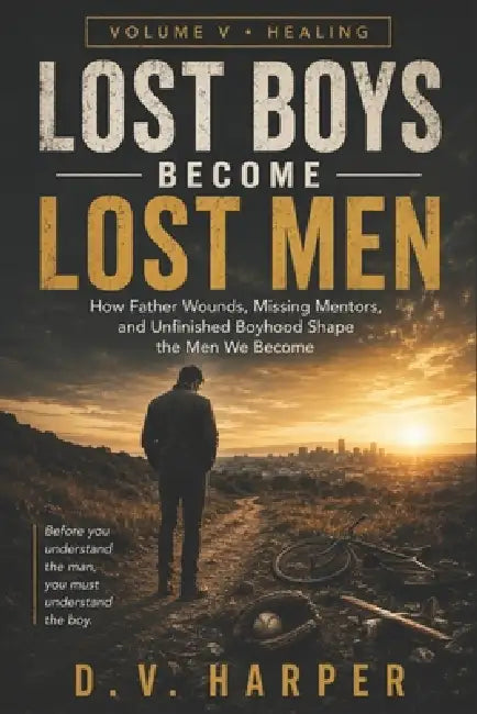 Lost Boys Become Lost Men: How Father Wounds, Missing Mentors, and Unfinished Boyhood Shape the Men We Become by D. V. Harper