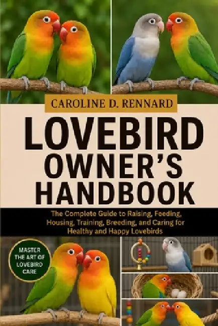 Lovebird Owner's Handbook: The Complete Guide to Raising, Feeding, Housing, Training, Breeding, and Caring for Healthy and Happy Lovebirds by Caroline D. Rennard