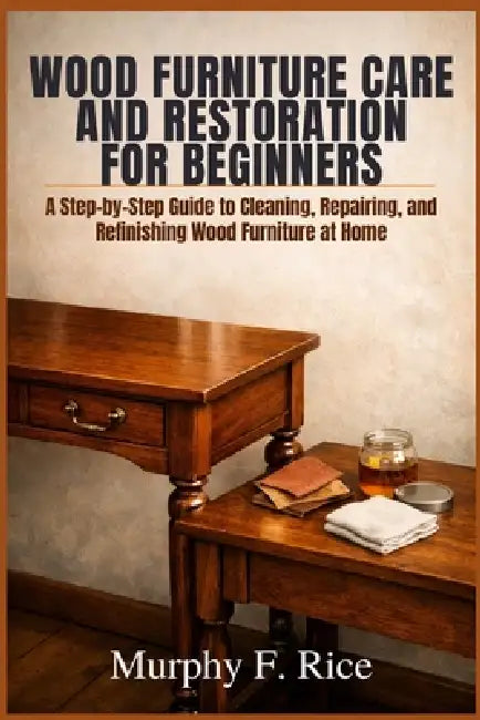 Wood Furniture Care and Restoration for Beginners: A Step-by-Step Guide to Cleaning, Repairing, and Refinishing Wood Furniture at Home by Murphy F. Rice