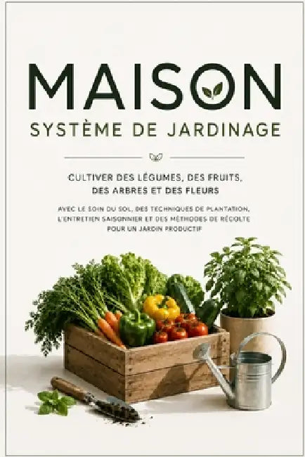Système de Jardinage Domestique: Culture des légumes, fruits, arbres et fleurs avec soins du sol, techniques de plantation, entretien saisonnier et mé by Olivia Romero