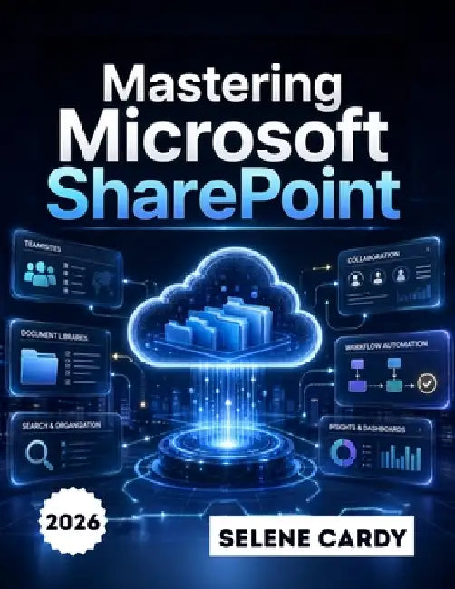 Mastering Microsoft SharePoint: A Step-by-Step Guide to Building Team Sites, Managing Documents, and Automating Workflows by Selene Cardy