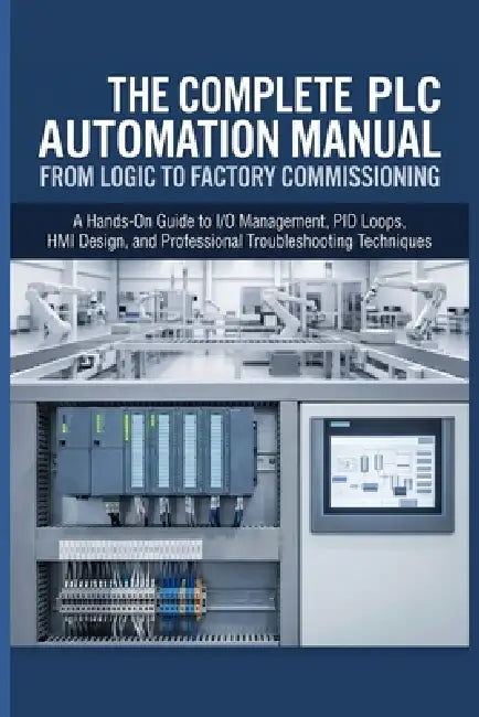 The Complete PLC Automation Manual from Logic to Factory Commissioning: A Hands-On Guide to I/O Management, PID Loops, HMI Design, and Professional Tr by Mikasa Mizuki