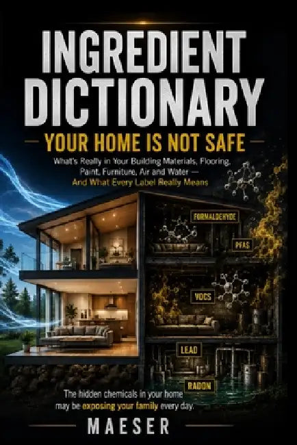 Ingredient Dictionary: Your Home Is Not Safe: What's Really in Your Building Materials, Flooring, Paint, Furniture, Air, and Water - and What Every La by Maeser