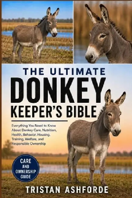 The Ultimate Donkey Keeper's Bible: Everything You Need to Know About Donkey Care, Nutrition, Health, Behavior, Housing, Training, Welfare, and Respon by Tristan Ashforde