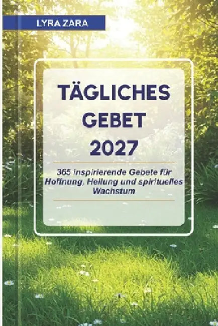Tägliches Gebet 2027: 365 inspirierende Gebete für Hoffnung, Heilung und spirituelles Wachstum. by Lyra Zara