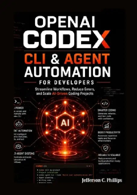 OpenAI Codex CLI & Agent Automation for Developers: Streamline Workflows, Reduce Errors, and Scale AI-Driven Coding Projects by Jefferson C. Phillips