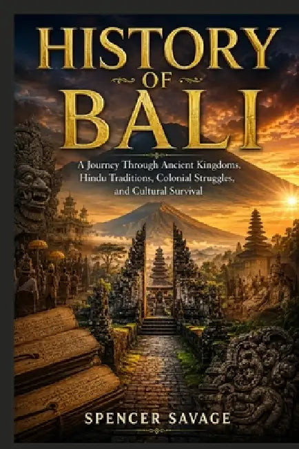 History of Bali: A Journey Through Ancient Kingdoms, Hindu Traditions, Colonial Struggles, and Cultural Survival by Spencer Savage