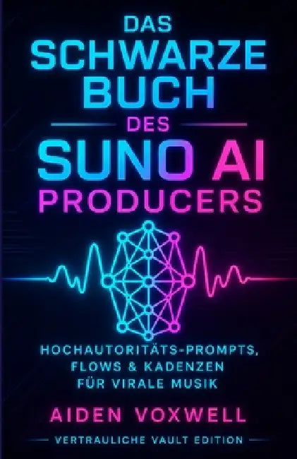 Das Schwarze Buch Des Suno AI Producers: Hochautoritäts-Prompts, Flows & Kadenzen für virale Musik by Aiden Voxwell