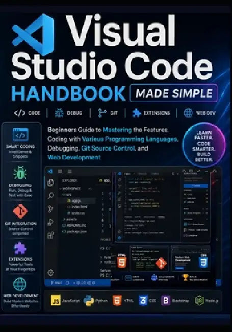 Visual Studio Code Handbook Made Simple: Beginners Guide to Mastering the Features, Coding with Various Programming Languages, Debugging, Git Source C by Olivia Emmanuel