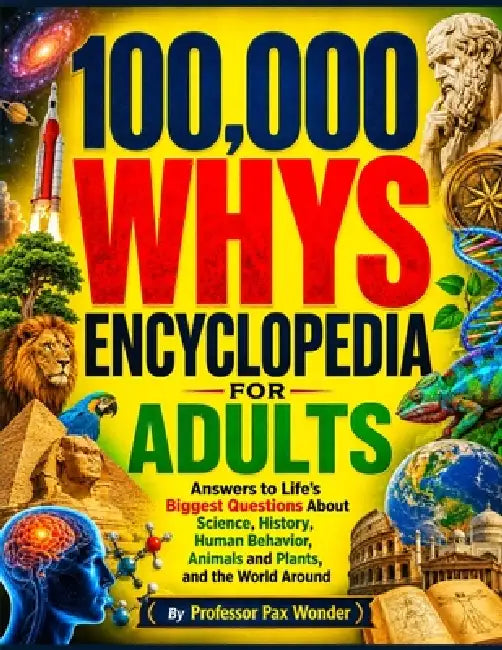 100,000 Whys Encyclopedia for Adults: Answers to Life's Biggest Questions About Science, History, Human Behavior, animals and plants, and the World Ar by Pax Wonder