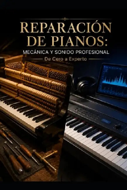 Reparación de Pianos: MECÁNICA Y SONIDO PROFESIONAL De Cero a Experto by Yolenny Duran