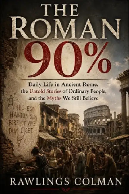 The Roman 90%: Daily Life in Ancient Rome, the Untold Stories of Ordinary People, and the Myths We Still Believe by Rawlings Colman