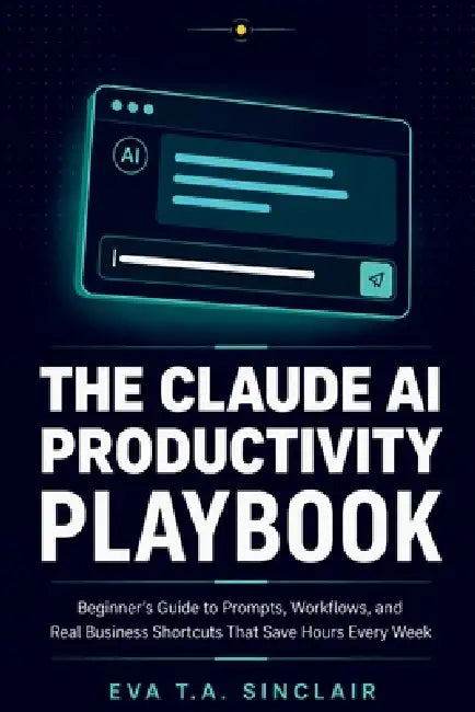 The Claude AI Productivity Playbook: Beginner's Guide to Prompts, Workflows, and Real Business Shortcuts That Save Hours Every Week by Eva T. a. Sinclair