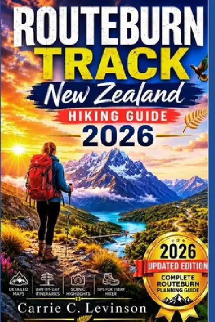 ROUTEBURN TRACK NEW ZEALAND Hiking Guide 2026 by Carrie C. Levinson C. Levinson