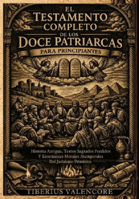 El Testamento Completo de los Doce Patriarcas para Principiantes: Historia Antigua, Textos Sagrados Perdidos Y Enseñanzas Morales Atemporales Del Juda by Tiberius Valencore