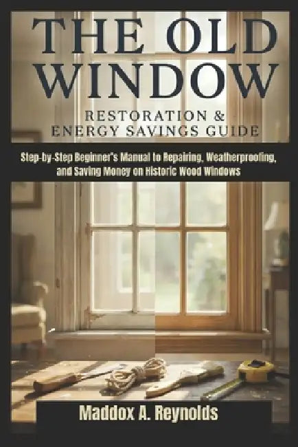 The Old Window Restoration & Energy Savings Guide: Step-by-Step Beginner's Manual to Repairing, Weatherproofing, and Saving Money on Historic Wood Win by Maddox A. Reynolds