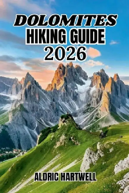Dolomites Hikin Guide 2026: Step-by-Step Trekking Routes, Mountain Maps, Via Ferrata Paths, Scenic Views and Insider Tips for Every Hiker. by Aldric Hartwell