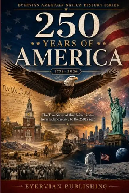 250 Years of America: The True Story of the United States from Independence to the 250th Year by Evervian Editorial