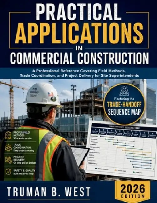 Practical Applications in Commercial Construction: A Professional Reference Covering Field Methods, Trade Coordination, and Project Delivery for Site by Truman B. West