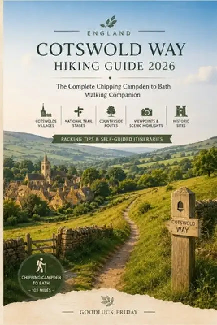 England Cotswold Way Hiking Guide 2026: The Complete Chipping Campden to Bath Walking Companion: Cotswolds Villages, National Trail Stages, Countrysid by Goodluck Friday