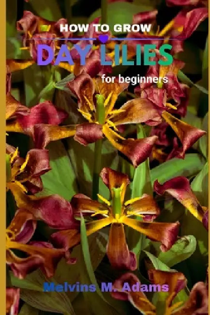 How to grow Daylilies for beginners: The Ultimate Beginner's Guide to Growing, Caring for, and Harvesting Stunning Daylilies at Home and garden by Melvins M. Adams