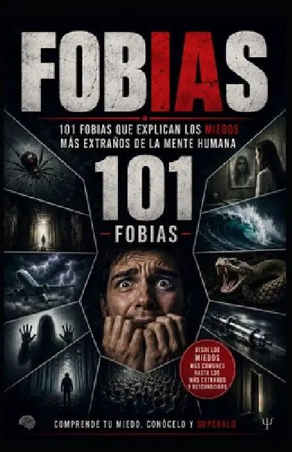 Fobias. 101 Fobias que Explican los Miedos Más Extraños de la Mente Humana.: Desde las más comunes hasta las más raras, sorprendentes e incomprendidas by Jesús Fernández