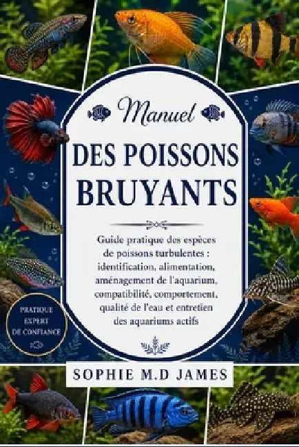 Manuel Des Poissons Bruyants: Guide pratique des espèces de poissons turbulentes: identification, alimentation, aménagement de l'aquarium, compatibili by Sophie M. D. James