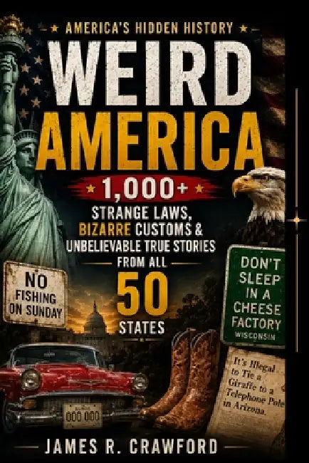 Weird America: 1,000+ Strange Laws, Bizarre Customs & Unbelievable True Stories From All 50 States by James R. Crawford
