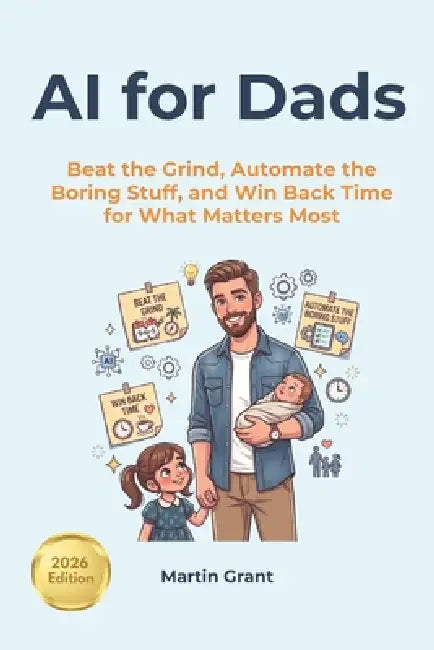 AI for Dads: Beat the Grind, Automate the Boring Stuff, and Win Back Time for What Matters Most by Martin Grant