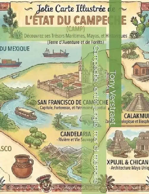 Campeche: entre jungle, mer et mémoire by Tony Verstraet