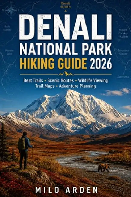 Denali National Park Hiking Guide 2026: Explore Alaska's Last Great Wilderness with the Best Trails, Scenic Routes, Wildlife Encounters, Practical Map by Milo Arden
