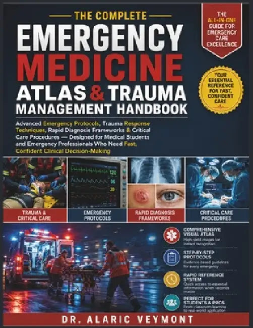 The Complete Emergency Medicine Atlas & Trauma Management Handbook: Advanced Emergency Protocols, Trauma Response Techniques, Rapid Diagnosis Framewor by Alaric Veymont