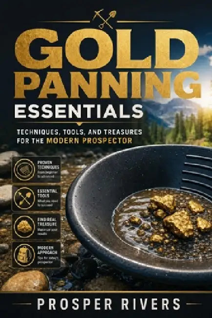 Gold Panning Essentials: Techniques, Tools, and Treasures for the Modern Prospector by Danny Munrow, Prosper Rivers