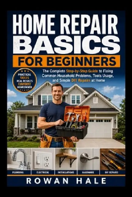 Home Repair Basics for Beginners: The Complete Step-by-Step Guide to Fixing Common Household Problems, Tools Usage, and Simple DIY Repairs at Home by Rowan Hale