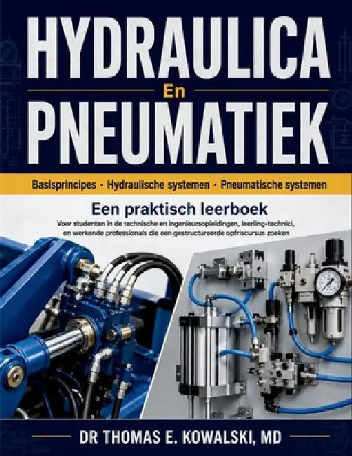 HYDRAULICA En PNEUMATIEK: Voor studenten in de technische en ingenieursopleidingen, leerling-technici, en werkende professionals die een gestructureer by Thomas E. Kowalski
