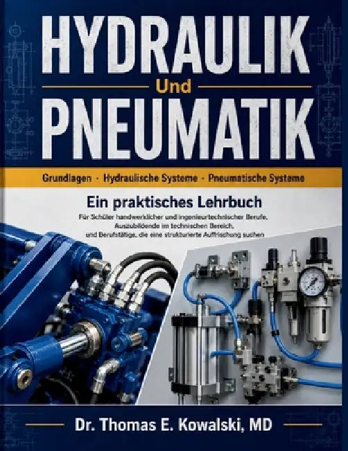 HYDRAULIK Und PNEUMATIK: Für Schüler handwerklicher und ingenieurtechnischer Berufe, Auszubildende im technischen Bereich, und Berufstätige, die eine by Thomas E. Kowalski