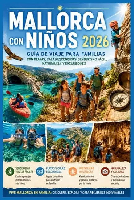 Mallorca con Niños 2026: Guía de Viaje para Familias con Playas, Calas Escondidas, Senderismo Fácil, Naturaleza y Excursiones by Lamonica B. Hernandez